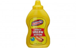 Abbie's American Yellow Mustard  Plastic Bottle  397 grams